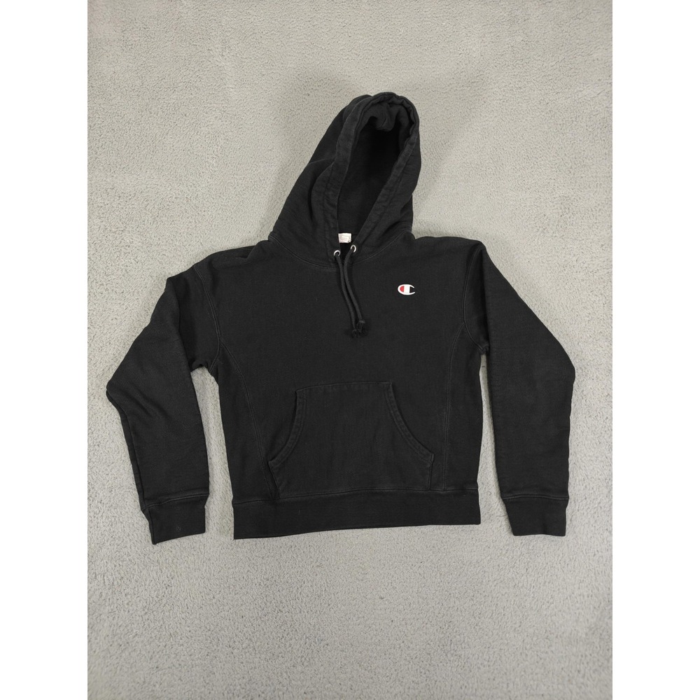 Champion Reverse Weave Hoodie Womens Small Pullover Sweatshirt Embroidered‎
